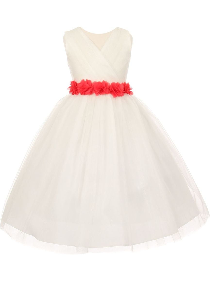 Chiffon Flower Girl Dresses